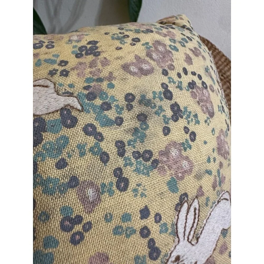 Target Easter bunny, spring throw pillow